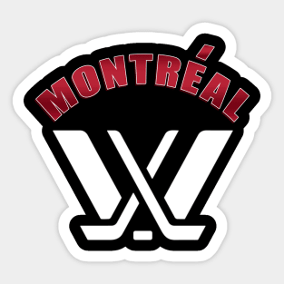 PWHL Montreal Sticker